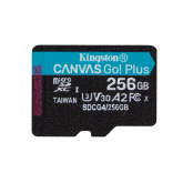 Card de Memorie MicroSDXC Kingston Canvas GO Plus 256GB Adaptor SD Class 10