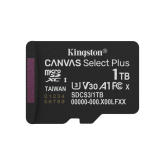 MicroSDXC Kingston, 1TB, Canvas GO Plus, Clasa 10 UHS-I Performance,