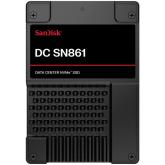 SSD Server SanDisk DC SN861 Single port 3.2TB, BICS6 TLC, PCIe Gen5, NVMe 2.0, U.2 15mm, SE, Read/Write: 13700/7200 MBps, IOPS 3300K/665K, DWPD 3, SKU: 0TS2538