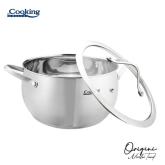 SEMIOALA INOX+CAPAC 22x11.5L, 4.3L, NICOLAI TAND, COOKING BY HEINNER