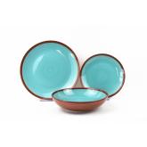 SERVICIU  MASA CERAMICA 18 PIESE, SIERRA, ART OF DINING BY HEINNER