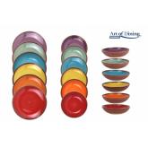 SERVICIU  MASA CERAMICA 18PCS, AQUARELLE, ART OF DINING BY HEINNER