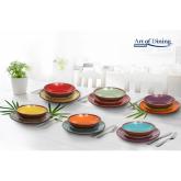 SERVICIU  MASA CERAMICA 18PCS, AQUARELLE, ART OF DINING BY HEINNER