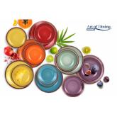 SERVICIU  MASA CERAMICA 18PCS, AQUARELLE, ART OF DINING BY HEINNER