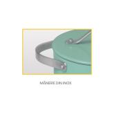 SET GATIT 5 PIESE ALUMINIU PRESAT, CRETA, COOKING BY HEINNER