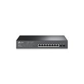 SWITCH TP-LINK POE  10 porturi Gigabit (8 PoE+), IEEE 802.3at/af, carcasa metalica 