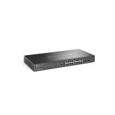 Switch TP-Link cu management Omada 16-Port 2.5G and 2-Port 10GE SFP+ L2+ Managed Switch with 8-Port PoE+ 