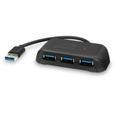 HUB SPEEDLINK SNAPPY EVO 4 PORTS USB TO USB 3.0 BKUSB 3.0, USB 3.1 Gen 1, USB 3.2 Gen 1 (5 Gbit-s) 