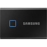 SSD Extern Samsung T7 Touch portabil, 1TB, Negru, USB 3.2