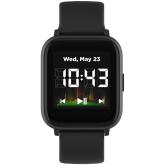 Smart watch, 1.4inches IPS full touch screen, with music player plastic body, IP68 waterproof, multi-sport mode, compatibility with iOS and android, , Host: 42.8*36.8*10.7mm, Strap: 22*250mm, 45g