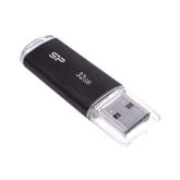 USB Flash Drive SP, Ultima U02, 2.0, 32GB, Negru 