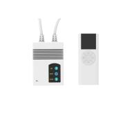 Ecran proiectie electric, perete/tavan, 200 x 150 cm, Blackmount, cu telecomanda, Format 4:3