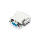 ADAPTOR video SPACER, DVI-I DL (T) la VGA (M), alb, 