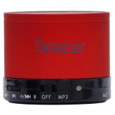 Boxa Spacer TOPPER, portabila, 3W RMS, control volum, acumulator 520mAh, FM, microSD card, functie Handsfree (telefon)