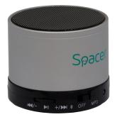 BOXA SPACER portabila bluetooth TOPPER, RMS:  3W, control volum, acumulator 520mAh, timp de functionare pana la 5 ore, distanta de functionare pana la 10m, incarcare USB, SILVER, 