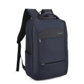 Rucsac Spacer pentru notebook de max. 15.6″, 1 compartiment, buzunar frontal x 2, buzunar lateral x 2, waterproof, poliester, albastru