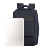 Rucsac Spacer pentru notebook de max. 15.6″, 1 compartiment, buzunar frontal x 2, buzunar lateral x 2, waterproof, poliester, albastru