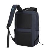 Rucsac Spacer pentru notebook de max. 15.6″, 1 compartiment, buzunar frontal x 2, buzunar lateral x 2, waterproof, poliester, albastru