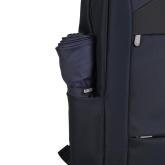 Rucsac Spacer pentru notebook de max. 15.6″, 1 compartiment, buzunar frontal x 2, buzunar lateral x 2, waterproof, poliester, albastru