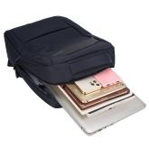 Rucsac Spacer pentru notebook de max. 15.6″, 1 compartiment, buzunar frontal x 2, buzunar lateral x 2, waterproof, poliester, albastru