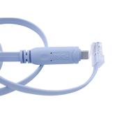 CABLU USB SPACER adaptor, USB 3.1 Type-C (T) la RJ45 (T), 1.8m, 10/100/1000 Mbit/s, Grey, 