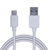 CABLU alimentare si date SPACER, pt. smartphone, USB 3.0 (T) la Type-C (T), PVC,2.1A,Retail pack, 0.5m, alb, 