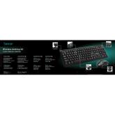 KIT Tastatura si Mouse Spacer SPDS-1100 fara fir, USB, tastatura wireless + mouse wireless, black, „SPDS-1100”