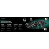 KIT Tastatura si Mouse Spacer SPDS-1691 cu fir, USB, tastatura multimedia „SPKB-169
