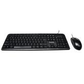 KIT Tastatura si Mouse Spacer SPDS-1691 cu fir, USB, tastatura multimedia „SPKB-169
