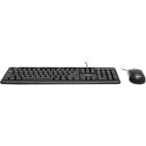 KIT Tastatura si Mouse Spacer SPDS-S6201 cu fir, USB, tastatura „SPKB- S62