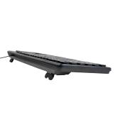 TASTATURA SPACER USB, 104 taste, anti-spill, low profile fingertip keycap design,  black, #SPKB-LWP-03# 