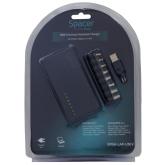 Incarcator laptop universal Spacer 96W, 9 tipuri de mufe, voltaj iesire 12 / 19 / 20 / 24 volt, tensiune intrare AC110 -240V 50/60Hz, tensiune iesire DC 12/ 15/ 16/ 18/ 19/ 20/ 24V, curent 12-19V 4.5A max; 20-24V 4A max, protectie scurt circuit