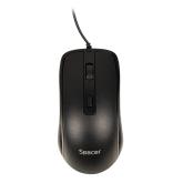 KIT wired  SPACER, tastatura cu fir  multimedia 104 taste (+ 9 taste multimedia) + mouse max.1600dpi, 4 butoane, rotita scroll, black #SPOK-WD-02