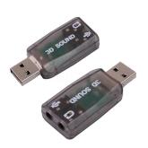 PLACA de SUNET Spacer, extern, 7.1, interfata USB 2.0, cablu 11cm, conectori 3.5 mm jack, 