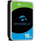 HDD Video Surveillance SEAGATE SkyHawk AI 16TB CMR, 3.5