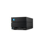 NAS Lacie, 2 Bay, 40TB, USB 3.0, 2-Bay RAID Array, 2 porturi dual Thunderbolt3 + USB 3.1, 7200rpm, buffer 64MB viteza maxima 420 MB/s, SRS rescue, argintiu