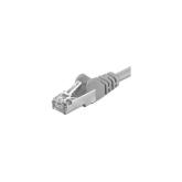Patchcord STP RJ45-RJ45 Cat.5e, LSZH, 24AWG, 10m, gri - EMTEX 