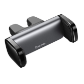 SUPORT AUTO Baseus Steel Cannon pt. SmartPhone, fixare grilaj ventilatie, corp metalic, negru 