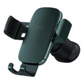 SUPORT AUTO Baseus Metal Age II pt. SmartPhone, fixare grila ventilatie, ofera posibilitatea reglarii unghiului de vizionare pe verticala si orizontala (360 de grade), verde 