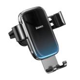 SUPORT AUTO Baseus Glaze Gravity pt. SmartPhone, fixare grila ventilatie, negru 
