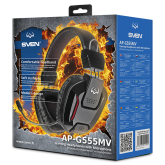 SVEN AP-G555MV  Non-tangling cable