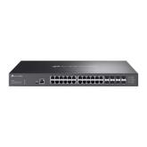 SWITCH TP-LINK Omada 24-Port 10GBASE-T L2+ Managed Switch with 8 x 10GE SFP+, carcasa metalica 