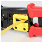 CLESTE sertizare mufe, GEMBIRD, functii: sertizare mufe, taiere cablu, compatibil pass-through conectori, 