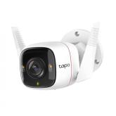 Camera Supraveghere WIFI, wireless TAPO C320WS, 2.4 GHz, WPA/WPA2-PSK, Detectează mișcarea, Compresie video H.264, Frame Rate 15fps, Video Streaming 4MP, (142.3 x 103.4 x 64.3 mm), Senzor Imagine 1/3“ Night Vision 850 nm IR LED up to 98 ft (30m).