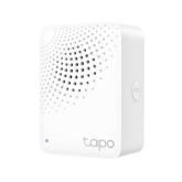 TP-Link Wireless Smart Hub Tapo H100, 2.4GHz Wi-Fi, Protocol: 868 / 922 MHz, dimensiuni: 72 x 62.5 x 51 mm, difuzor incorporat.