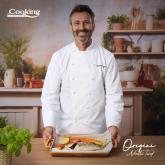 TAVA GRATAR ALUMINIU TURNAT 36 x 26.4 x 4 CM, NICOLAI TAND, COOKING BY HEINNER