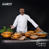 TAVA GRATAR ALUMINIU TURNAT 36 x 26.4 x 4 CM, NICOLAI TAND, COOKING BY HEINNER