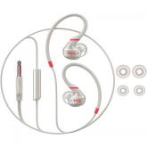 TCL In-ear Wired Sport Headset, IPX4, Frequency of response: 10-22K, Sensitivity: 100 dB, Driver Size: 8.6mm, Impedence: 16 Ohm, Acoustic system: closed, Max power input: 20mW, Connectivity type: 3.5mm jack, Color Crimson White