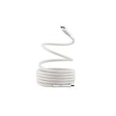 TNB USB-C/USB-C cable 1.5m magnetic sheath - White 