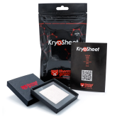 PAD Termic | KryoSheet | groime 0.2 mm | plaja termica -250 °C +150 °C | dimensiune 38x38 mm | dimensiune recomandata pentru AMD Sockel AM3(+), AM4, Intel Sockel 1700, 2066, 2011 CPU 